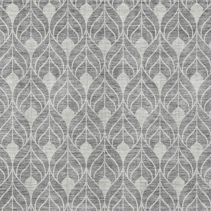 HomeRoots Geometric Transitional Rectangle Outdoor Rug