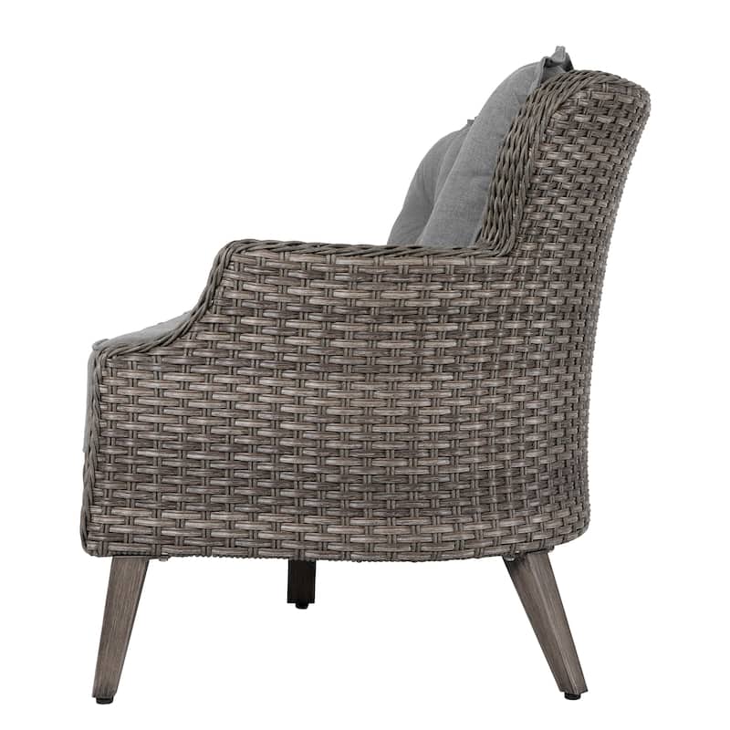 Tenaya 4-Piece Wicker Sofa Set