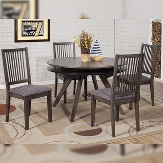 5 Pc. Round Dining Table Set - Bed Bath & Beyond - 36525828