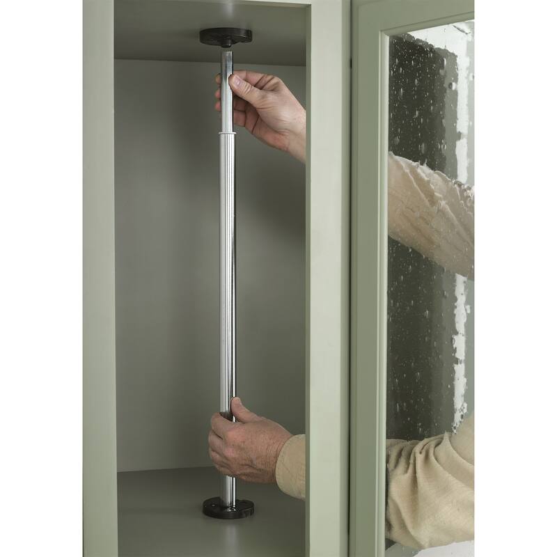 Rev-A-Shelf 20'' Lazy Susan Full-Circle Polymer 2-Shelf, White, 3072-20-11-52