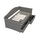 preview thumbnail 6 of 14, AFI Acadia Twin Size Daybed with Storage Drawers