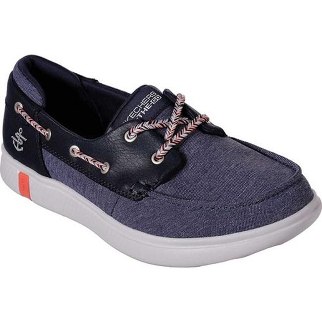 skechers ladies deck shoes