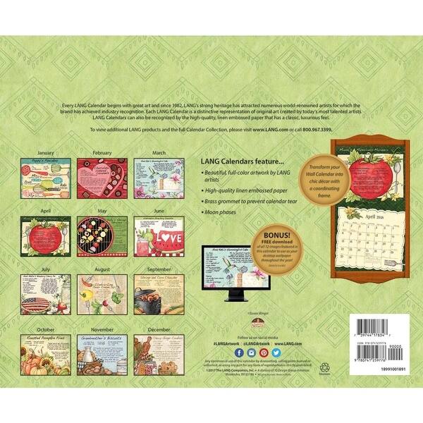 Shop Susan Winget American Kitchen Wall Calendar Susan Winget By