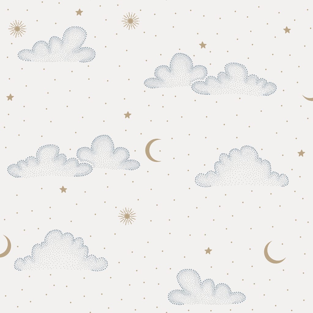 Veer Decor Moonlit Mist Wallpaper