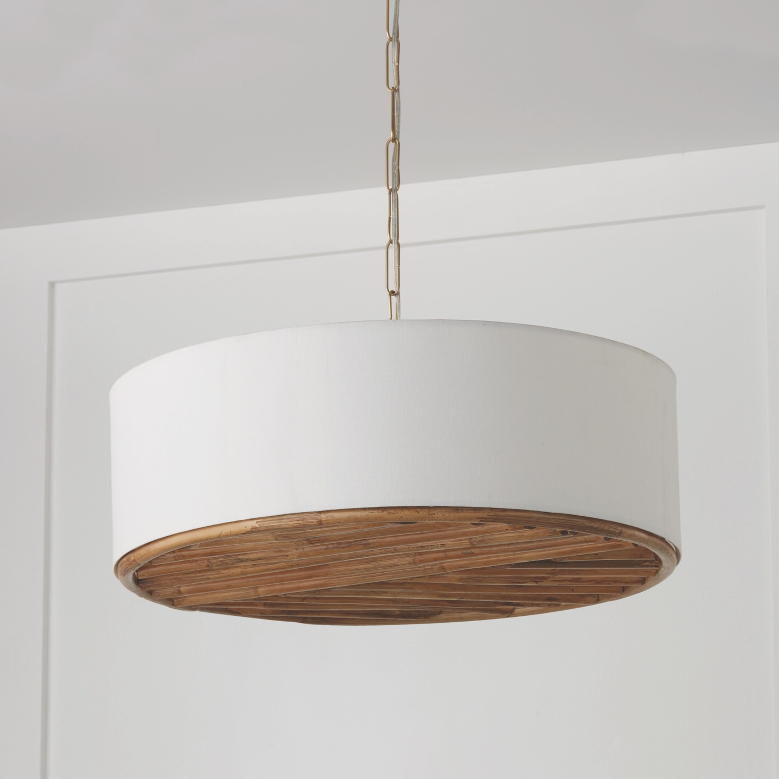 その他 soleil de minuit Soleil 4-light Matte Brass Pendant - Bed Bath & Beyond