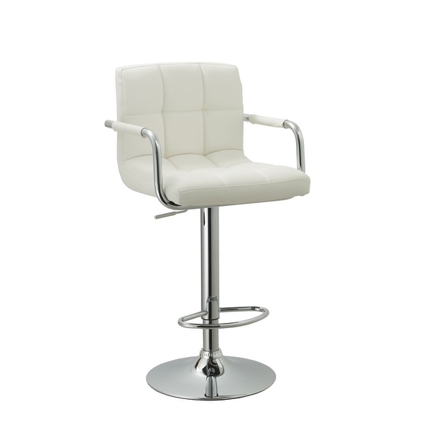 Upholstered Adjustable Retro Bar Stool. Opens flyout.