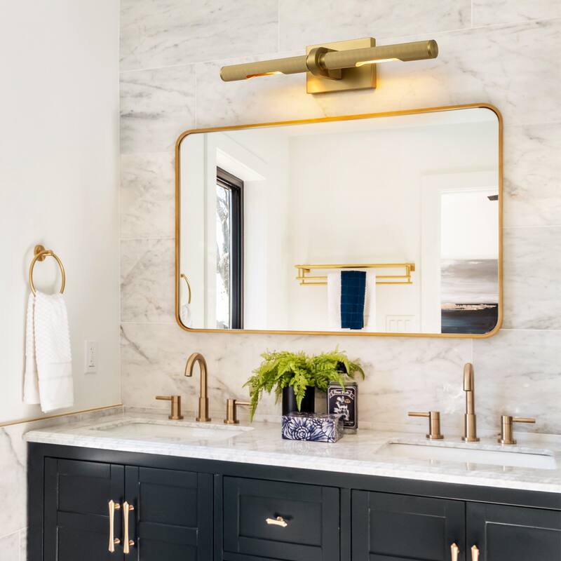 23.6 in. Modern 2-Light Bath Bar Vanity Light