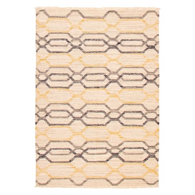 Ankara FW Beige Kilim 5'1" x 7'5" - 5'1 x 7'5