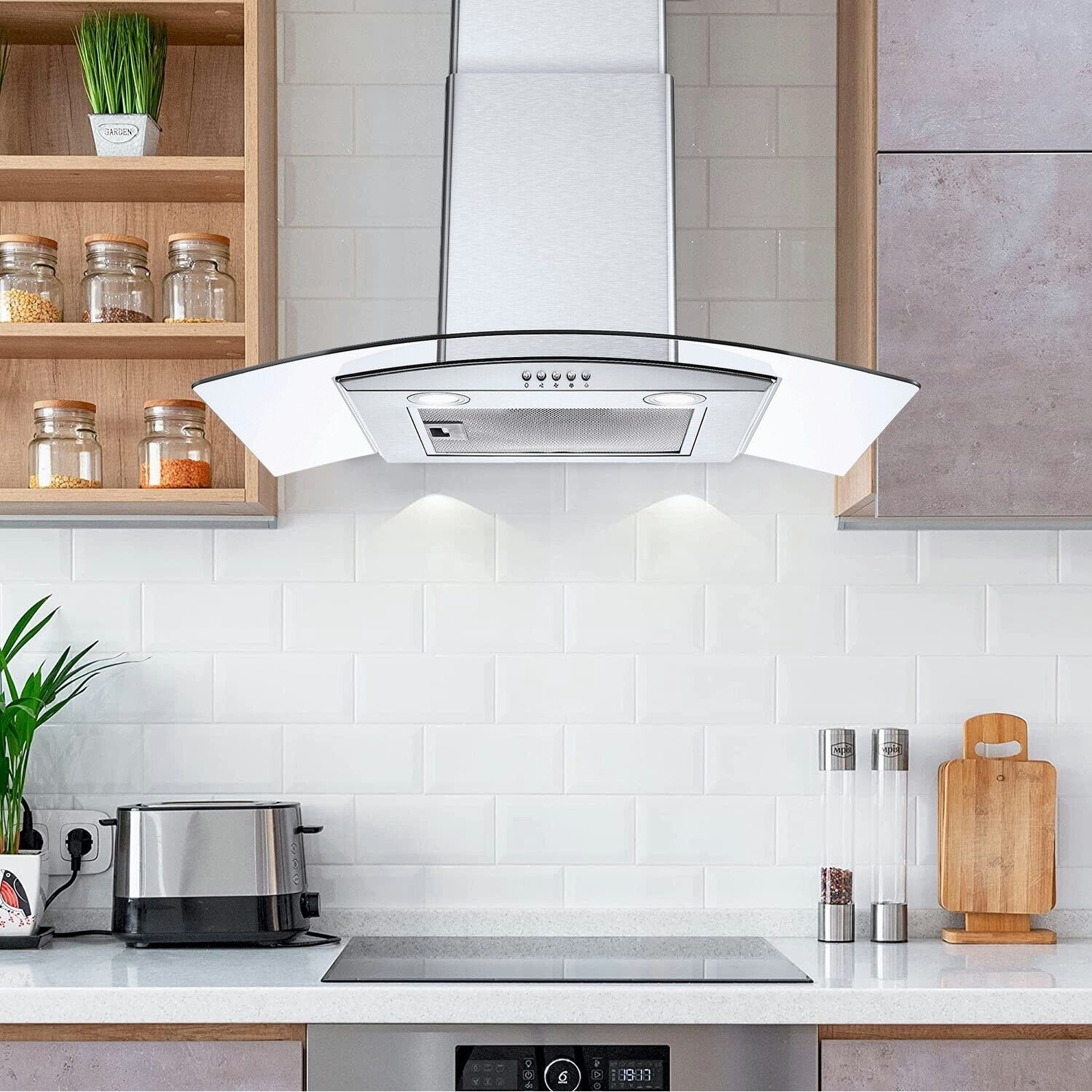 Tieasy store range hood