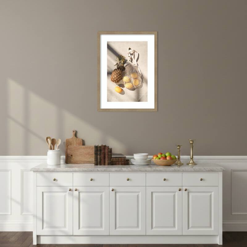 Summer Fruits by Henrike Schenk Wood Framed Wall Art Print
