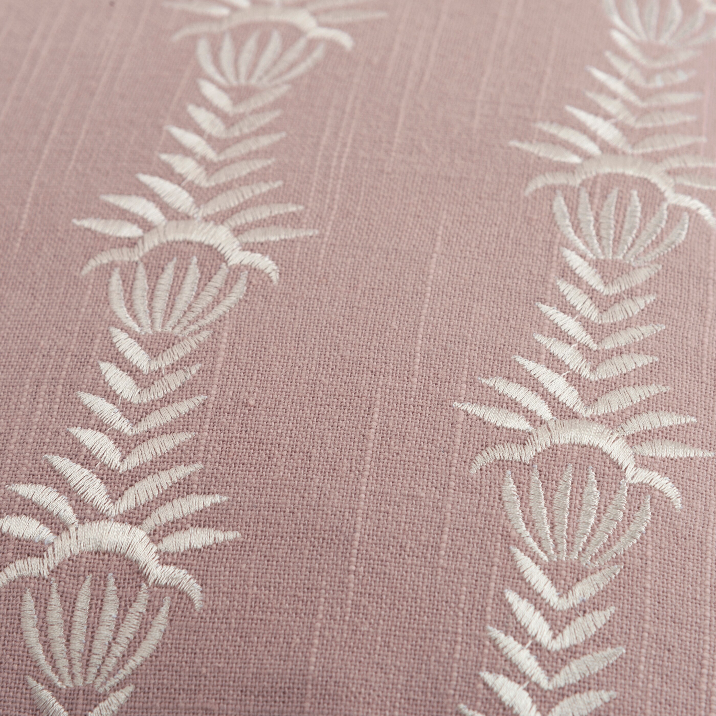 Rizzy Home Embroidered Throw Pillow Cover-image