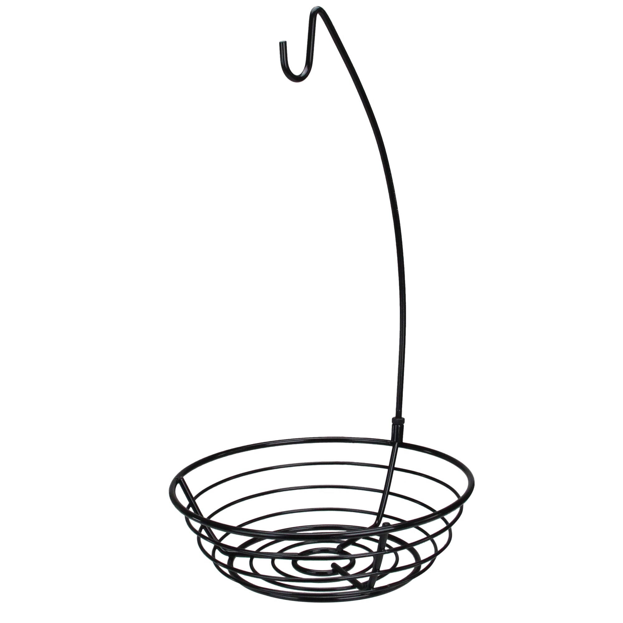 Shop 17 Black Fruit Basket With Banana Hanger Overstock 28684157