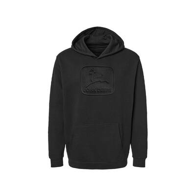 John Deere Western Sweatshirt Mens Hoodie Fleece Logo JM02-305