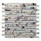 preview thumbnail 1 of 8, 5-Pack Shell Mosaic Tile Artificial Resin Marble Tile for Kitchen Backsplash or Bathroom Backsplash White