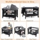 preview thumbnail 18 of 18, Babyjoy Baby Bassinet Bedside Crib with Changing Table Mattress - See Details