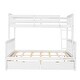 preview thumbnail 12 of 16, Twin Over Full Bunk Bed with Guardrails, Drawers & Headboard