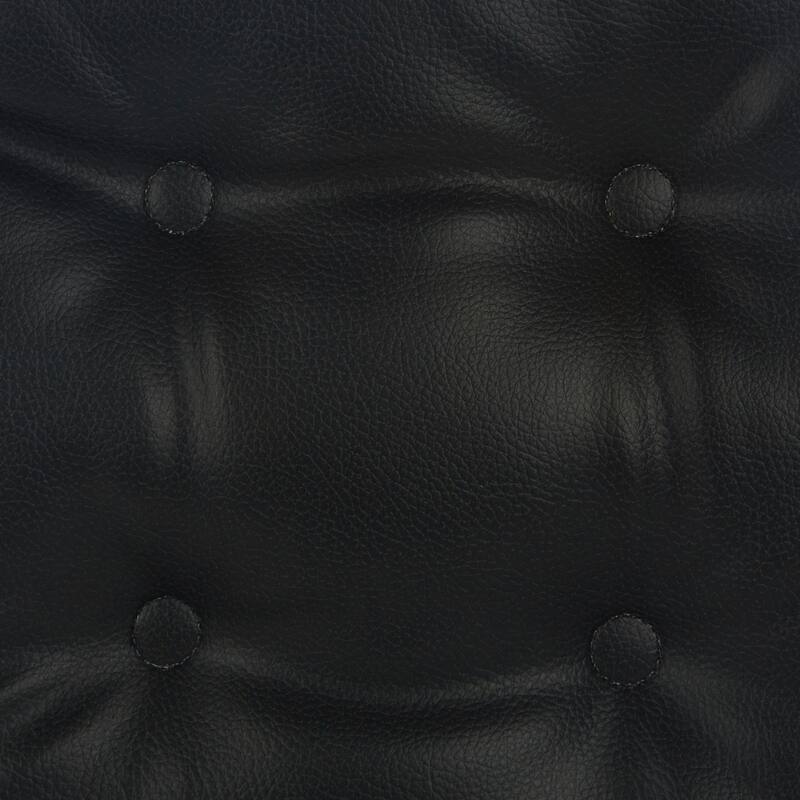 Klear Vu St. Germain Faux Leather Barstool Cushion Set, Set of 2