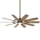 preview thumbnail 4 of 7, Minka Aire Barn H2O 10 Blade 84 Inch Ceiling Fan With LED Light Kit