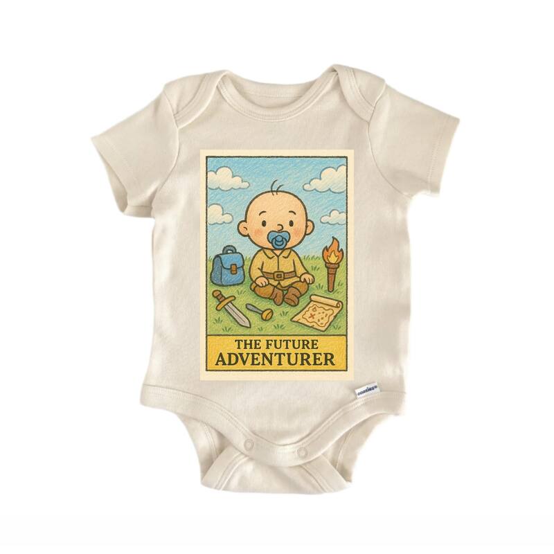 Adventure Tarot - Baby Bodysuit - White - 3-6M