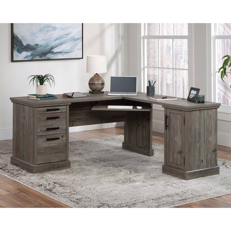Aspen Post L-Desk 66 X 66