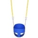 preview thumbnail 2 of 9, Toddler Swing High Bucket Seat for Infant Backyard Outdoor Activity Blue