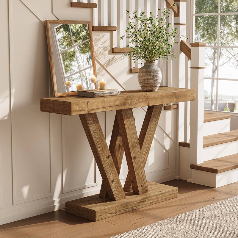 Solid Wood Console Table