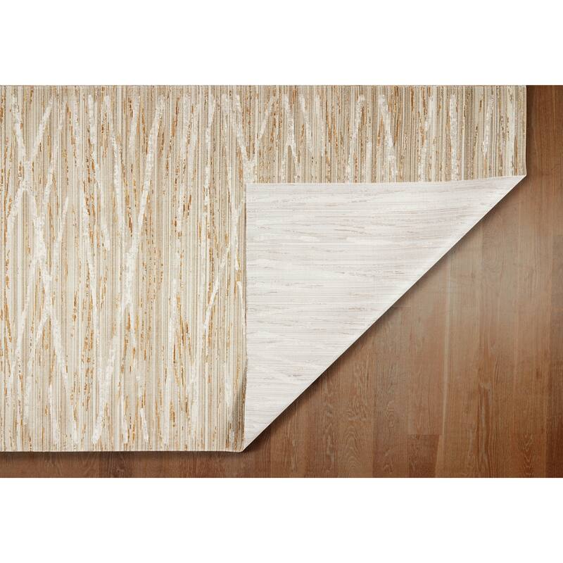 Terra by Obeetee Ava Modern Neutral Rug