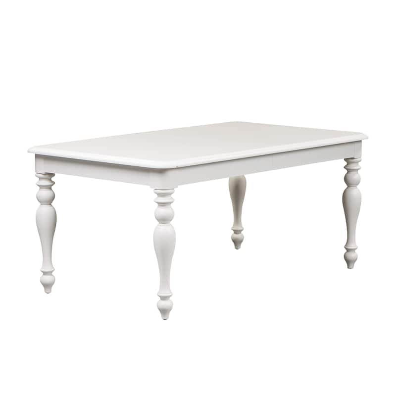 Summer House Oyster White 5 Piece Rectangular Table Set