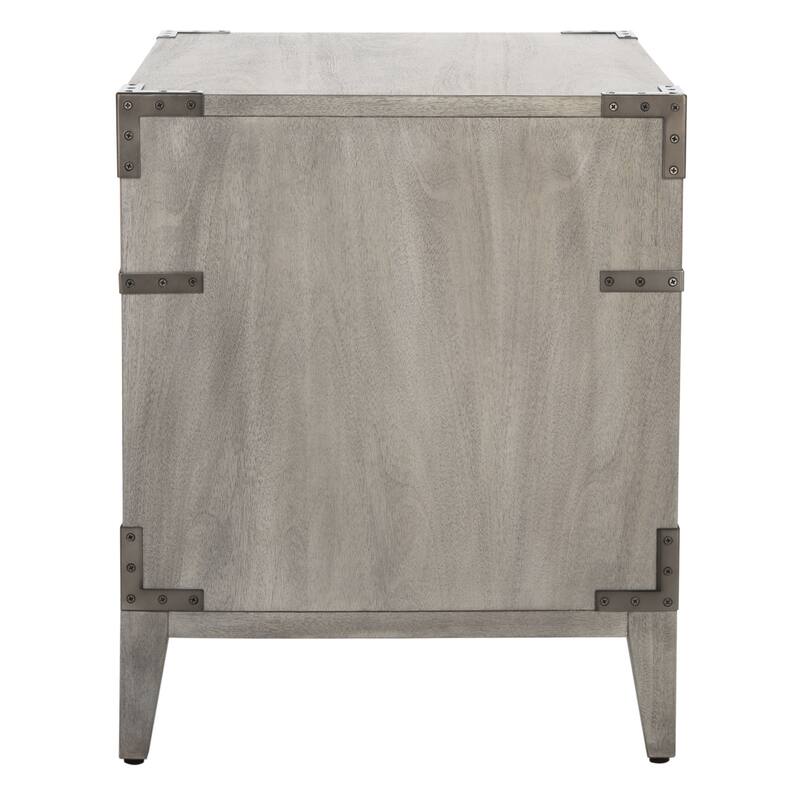 SAFAVIEH Couture Guitta 1-Drawer 1-Shelf Wood Nightstand