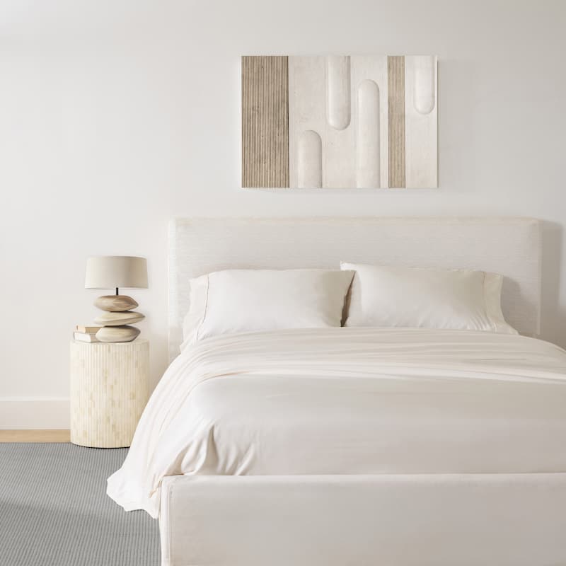 Jennifer Adams Lux Enzyme-Washed Triple-Brushed Signature Soft Sheet Set