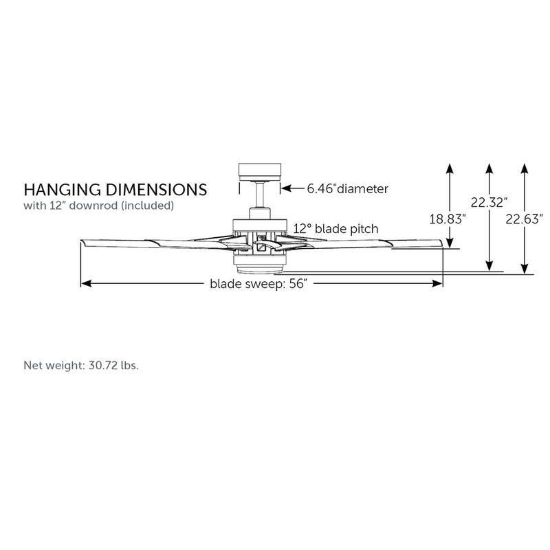 Odyn Blade Set of Nine - 56, 64 or 72 inch - Indoor/Outdoor