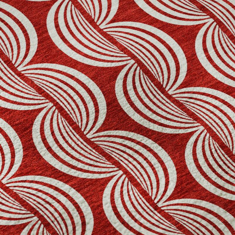Premium Washable Super Soft Transitional Scallop Mayfield Rug