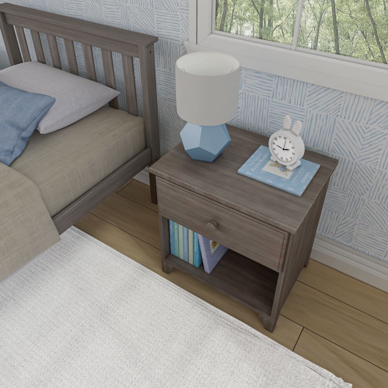 Max and Lily Nightstand with 1 Drawer