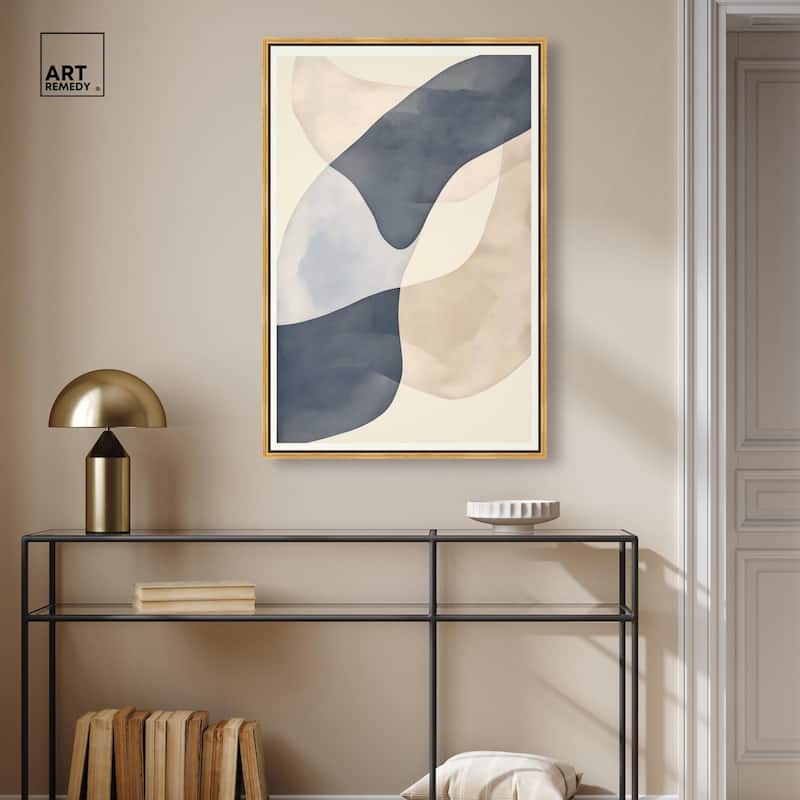 Ovals Canvas by Art Remedy