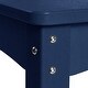 preview thumbnail 65 of 63, Polytrends Garden Party Kids Outdoor 24" Dining Table