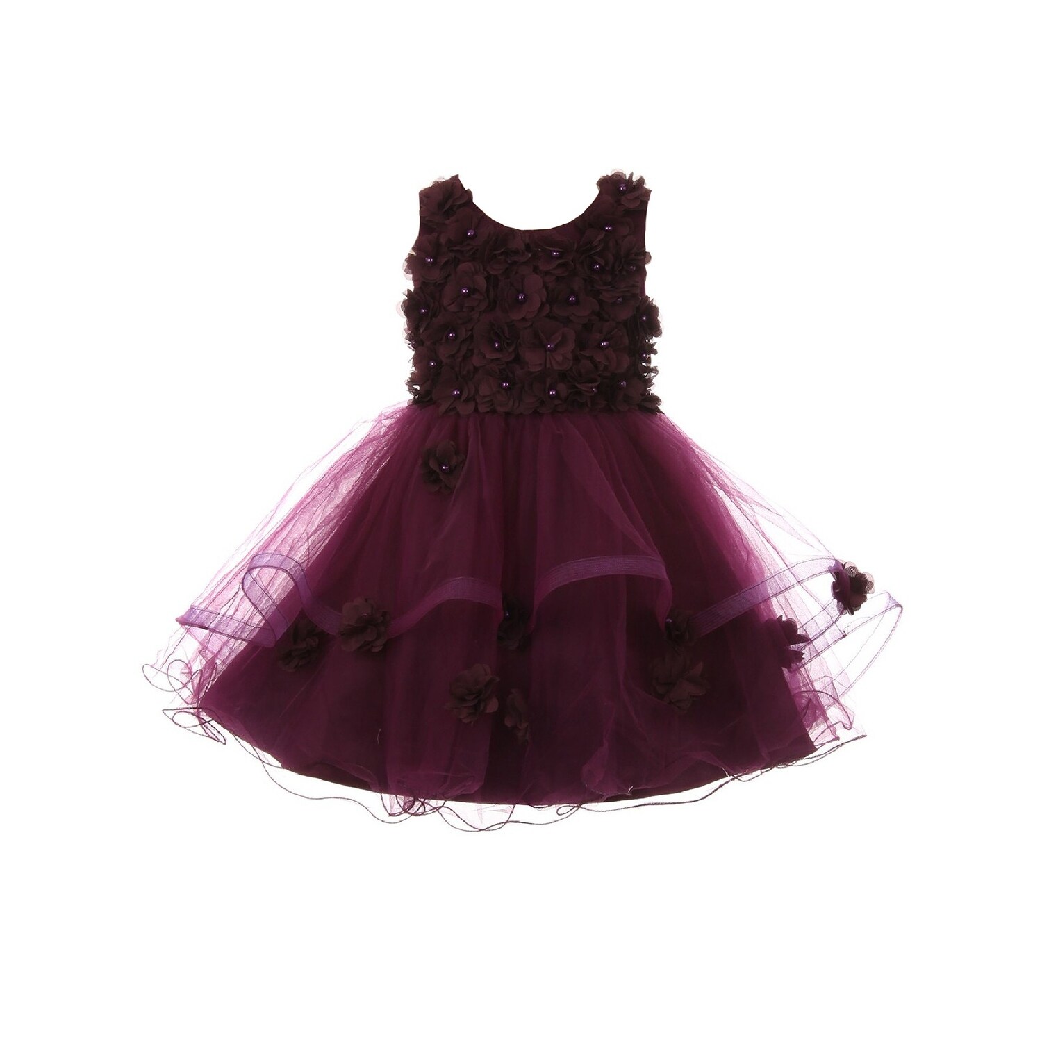 purple junior bridesmaid dresses