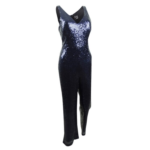 Petite Sequined Jumpsuit