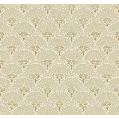Seabrook Designs Chrysler Arches Nonwoven Unpasted Wallpaper