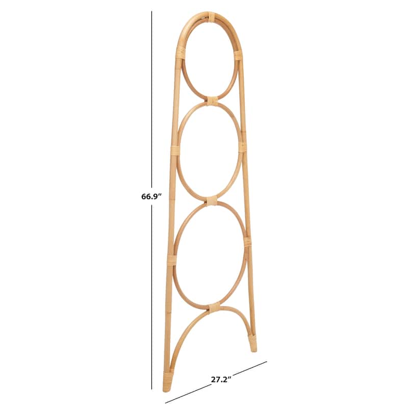 SAFAVIEH Home Kino 3 Tier Towel Hanger - 27.2"W x 1.2"D x 67"H