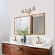 preview thumbnail 4 of 36, Modern 1/2/3/4 Lights Black Gold Bathroom Vanity Light Fixture Farmhouse Wall Sconce Light for Bathroom