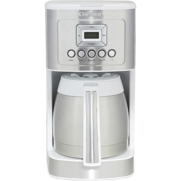 Cuisinart DCC-3400W 12-Cup Programmable Coffeemaker with Thermal