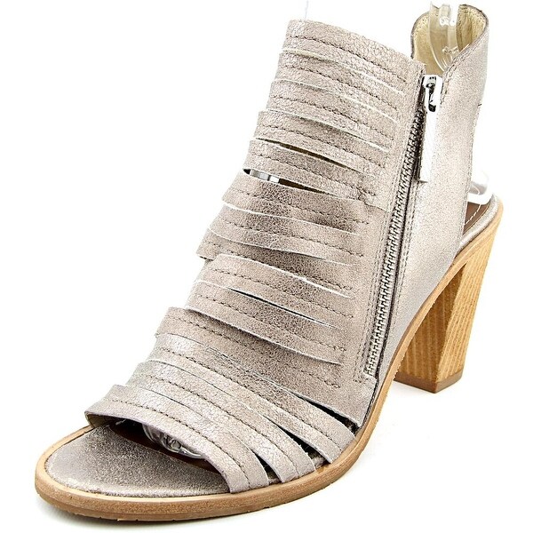 donald pliner silver sandals