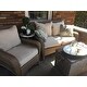 Clara Indoor/ Outdoor Wicker Sofa Cushion Set made with Sunbrella Fabric