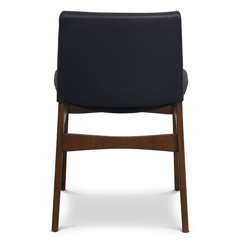 Oliva Full-Grain Italian Leather Dining Chair