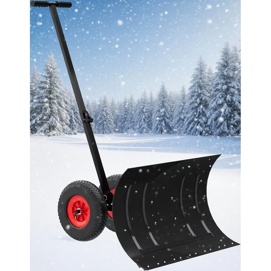 Snow Shovel with Wheels