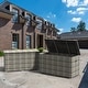 preview thumbnail 10 of 12, Outdoor 296 Gallon Large Rattan Deck Storage Box by Moda Furnishings Grey-Aluminum