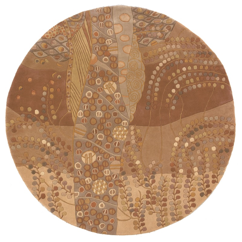 Momeni New Wave Hand Tufted New Zealand Wool Contemporary Abstract Area Rug