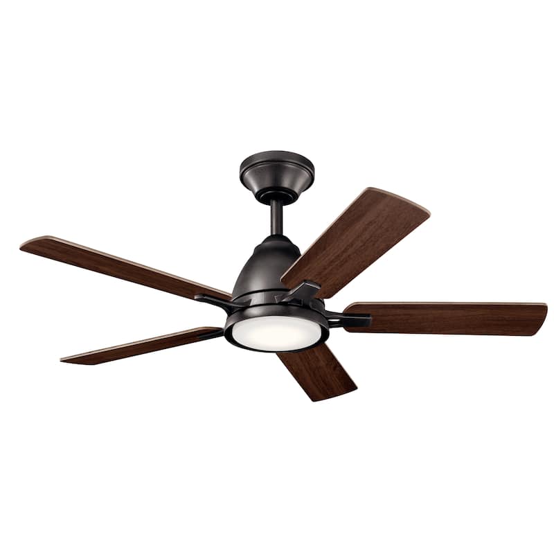 Kichler Lighting Arvada 44-inch LED Ceiling Fan Anvil Iron