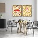preview thumbnail 30 of 30, Stupell Taco Tuesday and Truck Patterned Framed Floater Canvas Wall Art Design By Dina Riddle (Set of 2)