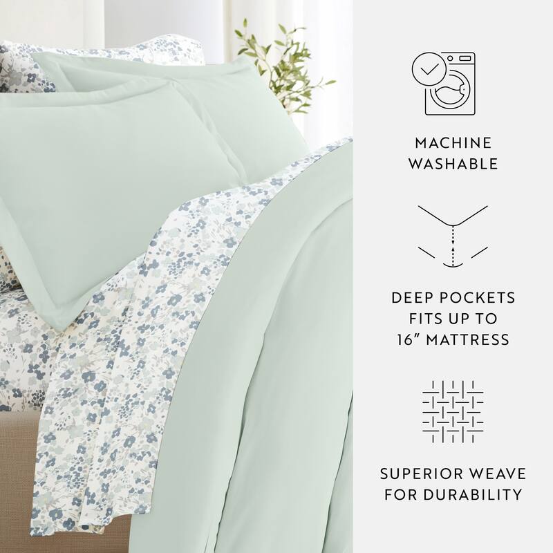 8pc Solid Duvet Bundle